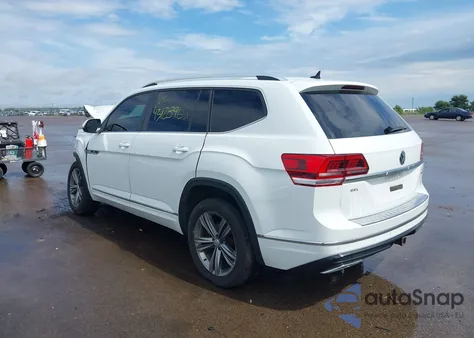 2019 Volkswagen Atlas 3.6L V6 Sel R-Line from USA, damaged, VIN 1V2RR2CA3KC557806